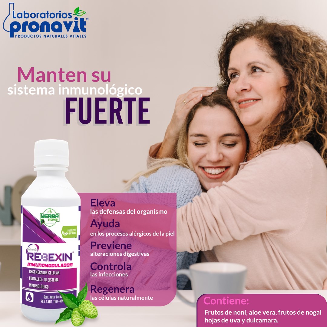 REBEXIN JARABE / RESVERATROL ANTIOXIDANTE
