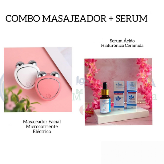 Aura Suprema™ Combo masajeador + serum